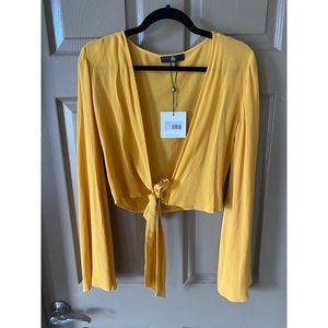 Missguided tie shirt